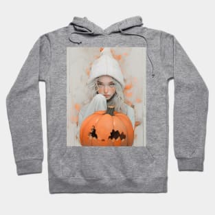 Halloween Pumpkin Girl Hoodie